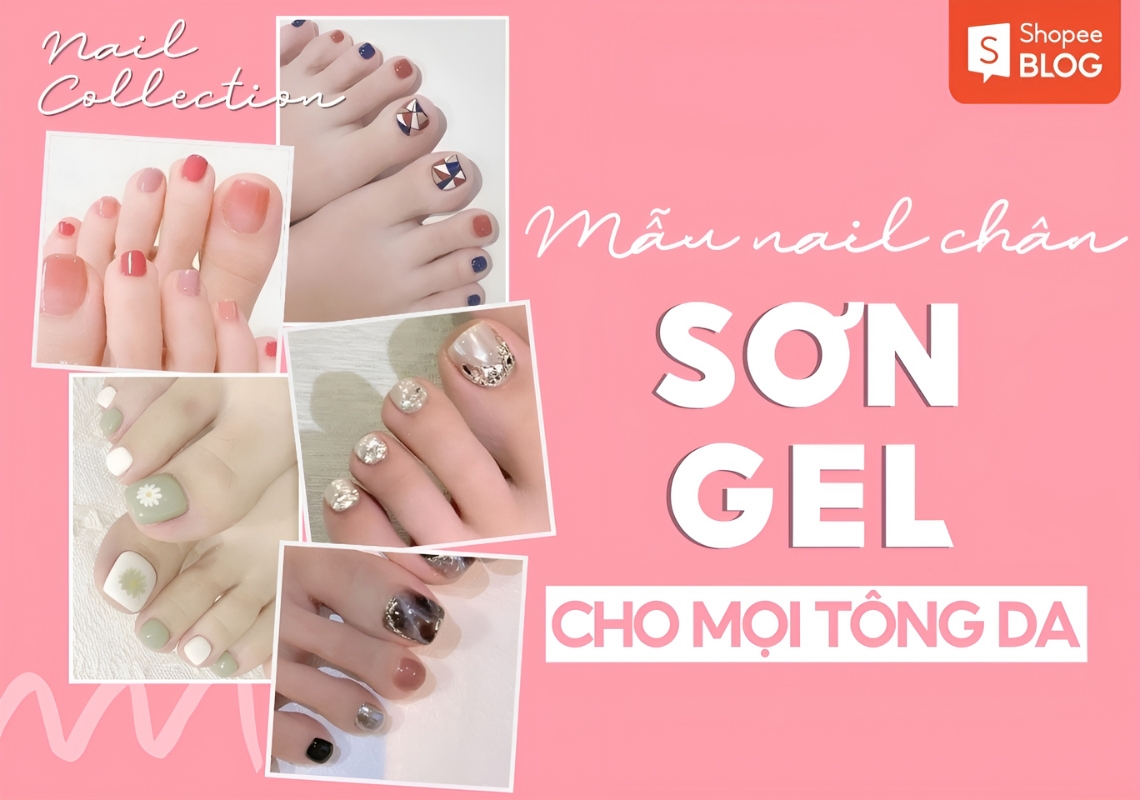 10+ Mẫu nail chân đính đá sang chảnh hot nhất hiện nay