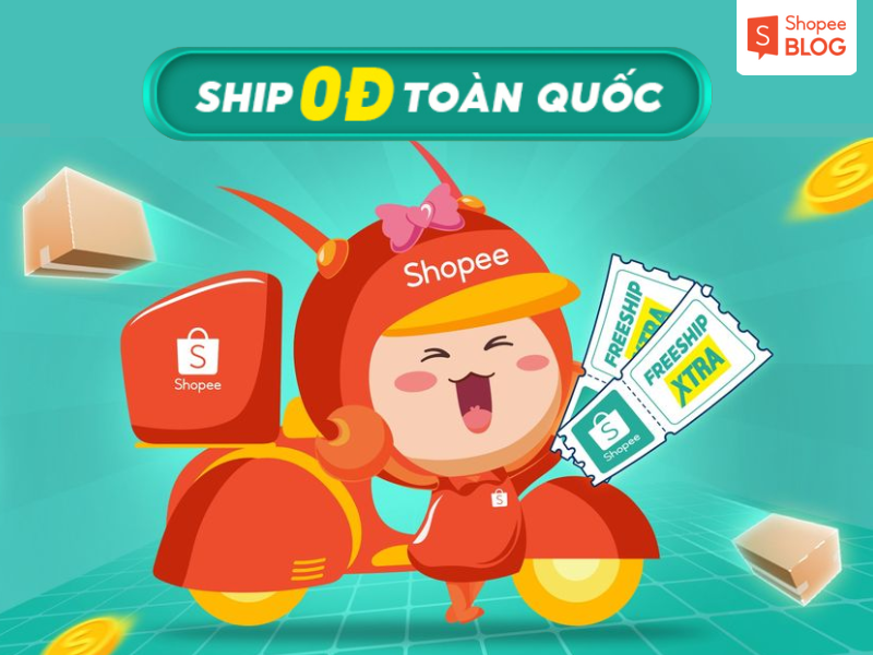 Ship 0Đ cho khách hàng mới của Shopee