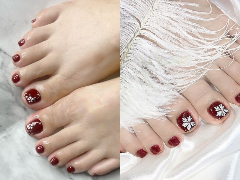 Gợi ý những mẫu nail đẹp màu đỏ đầy sang trọng và cuốn hút mà nàng không  nên bỏ lỡ