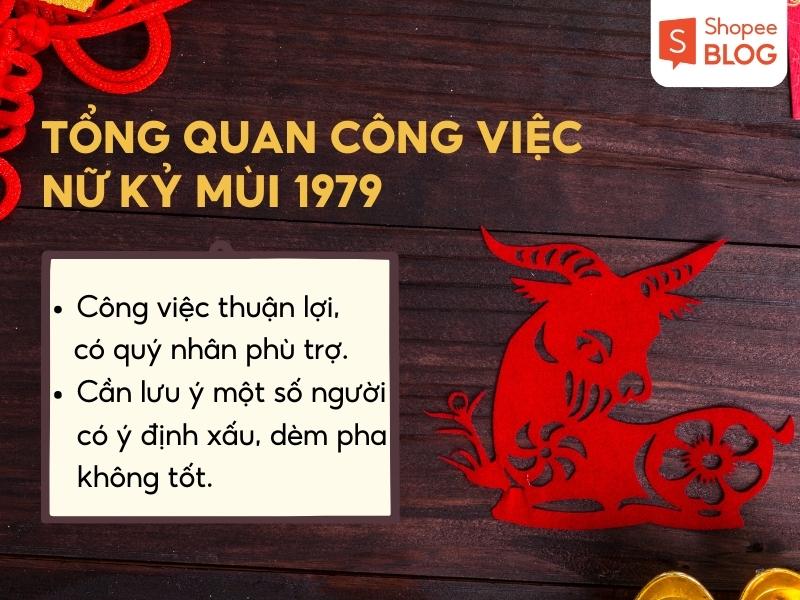 Tổng quan công việc nữ kỷ mùi 2024