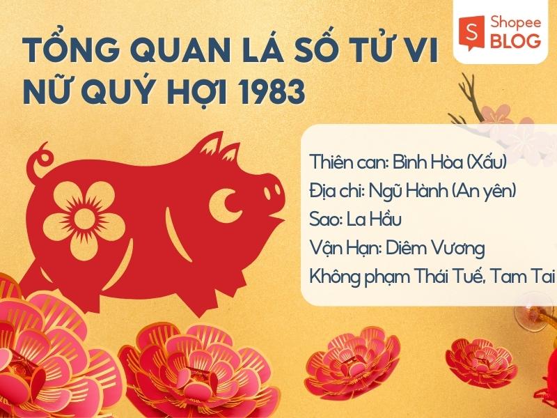 Lá số tử vi tuổi Quý Hợi nữ mệnh 