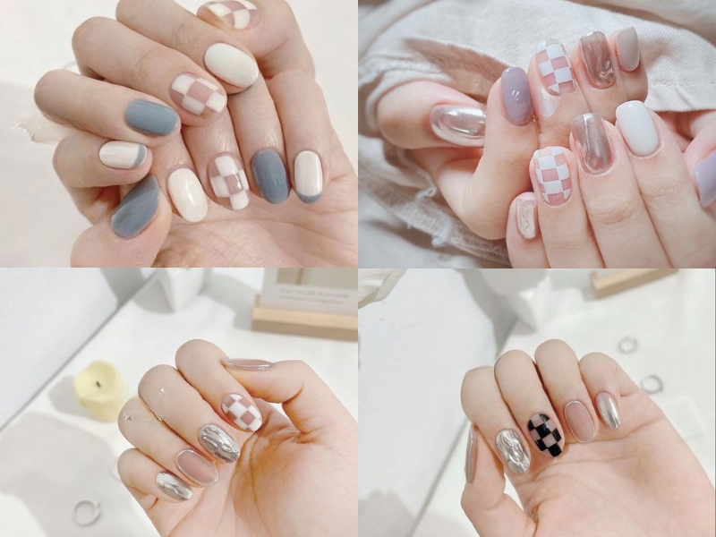 Điểm danh những mẫu nail đơn giản sang trọng hiện nay