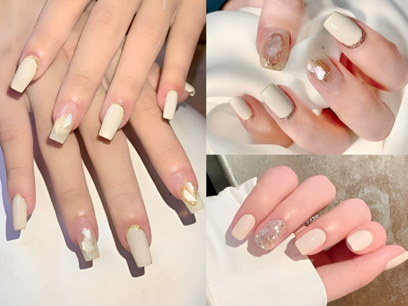 9+ Mẫu nail màu trắng tinh khôi sang trọng, tinh tế cho nàng