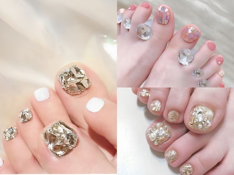 Xà cừ trắng nail siêu mỏng ánh ngọc trai – xà cừ nail trang trí móng tay đắp  gel ẩn phong cách Hàn Nhật | Lazada.vn