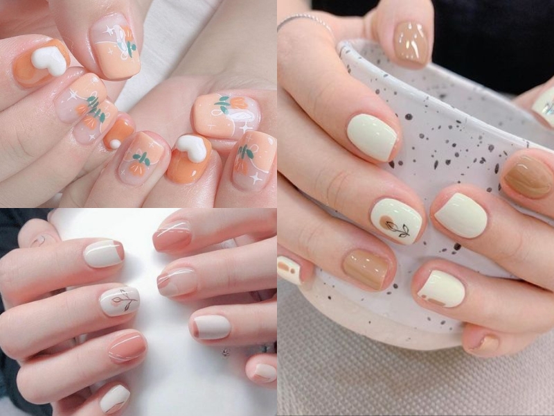 Mẹo vẽ hoạ tiết chiếc lá đơn giản - Dành cho người mới học | Kelly nails -  YouTube