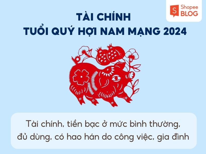 Tài chính năm 2024 của Quý Hợi 1983 nam mạng