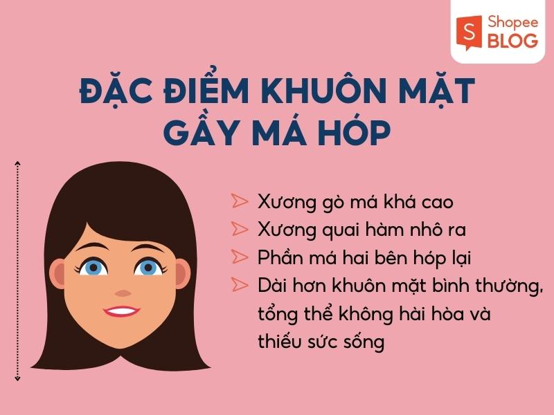 Đặc điểm của khuôn mặt gầy, má hóp