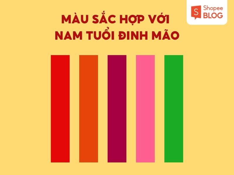 Màu sắc hợp với tuổi mão 1987 nam mạng