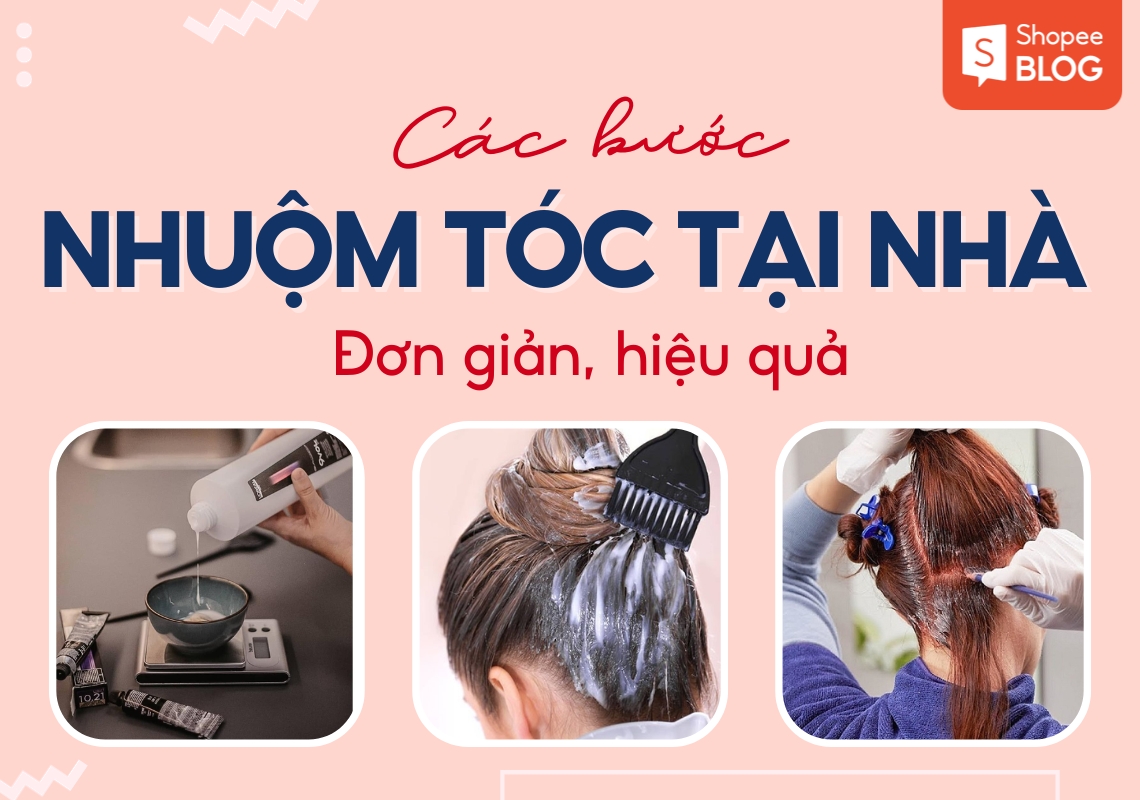 cách nhuộm tóc tại nhà