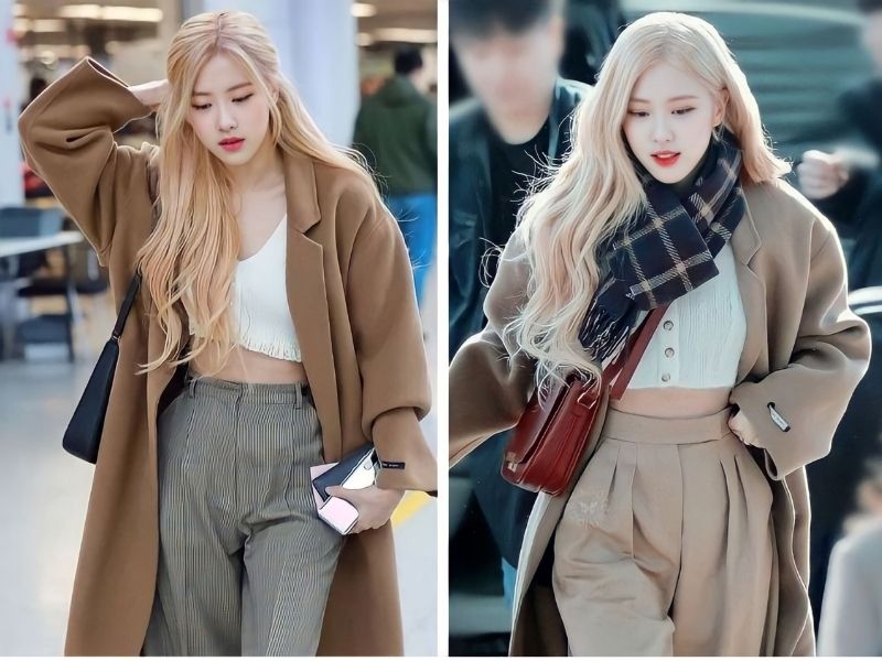 rosé tóc bạch kim