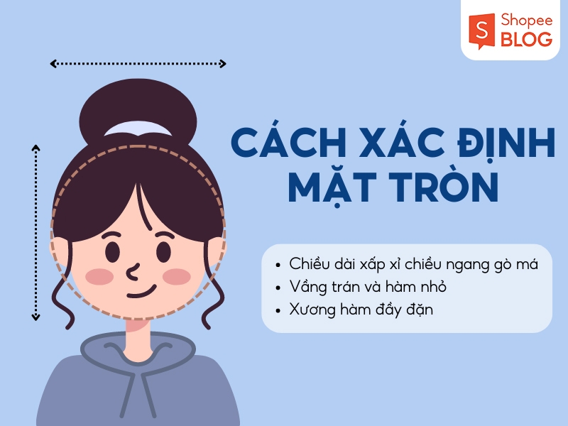 Cách xác định mặt tròn