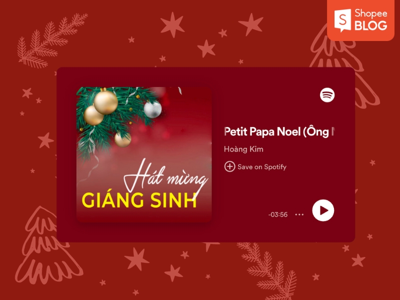 Nhạc Noel thiếu nhi Ông Noel Dễ Thương (Petit Papa Noel)