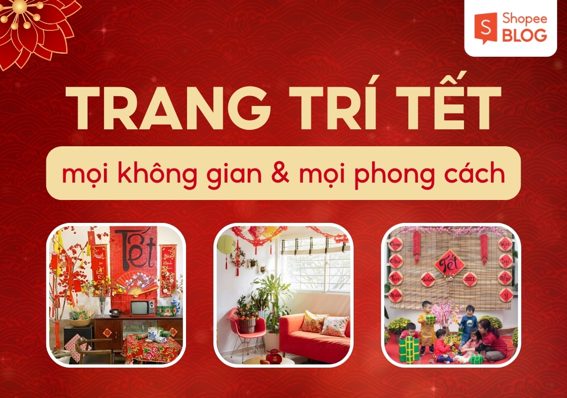 cách trang trí tết