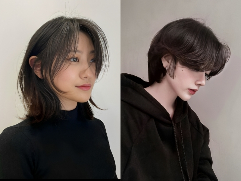 tóc mullet tomboy nữ