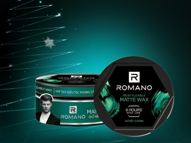 Sáp vuốt tóc Romano