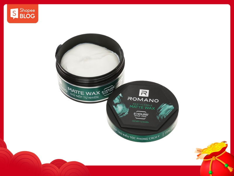 sáp vuốt tóc Romano Matte Wax