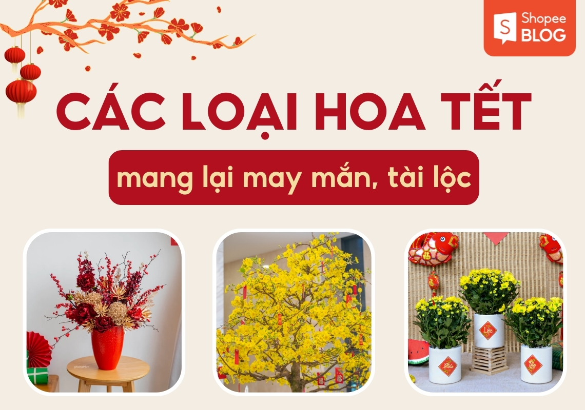 các loại hoa tết