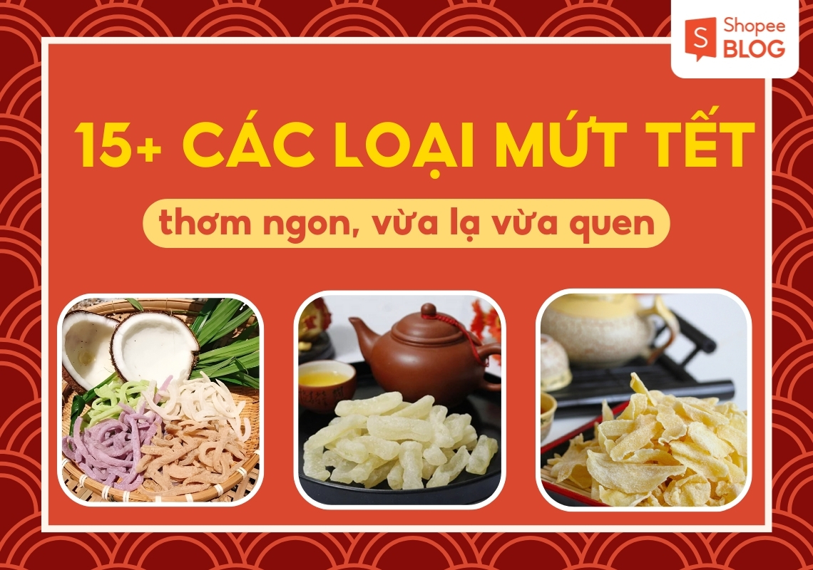 các loại mứt tết