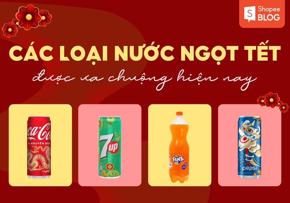 các loại nước ngọt tết