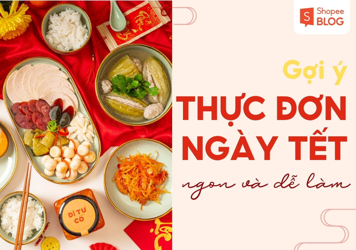 thực đơn ngày tết