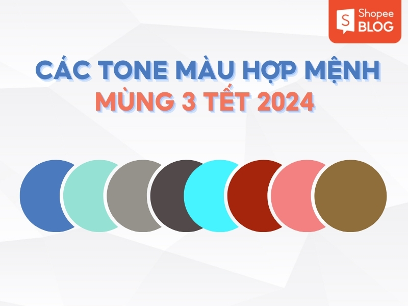 Màu sắc phù hợp với 5 mệnh trong Ngũ Hành năm 2024