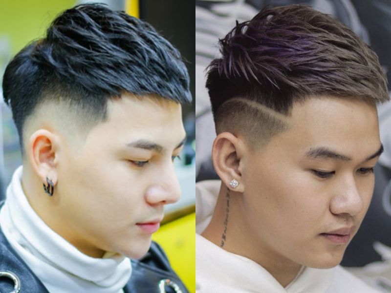 kiểu tóc Mohican nam