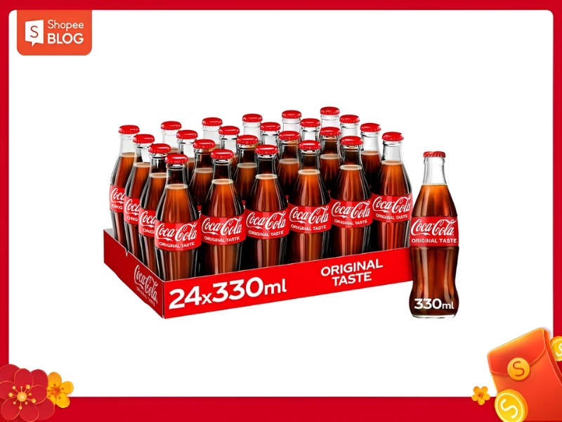 Coca Cola đóng chai 330ml