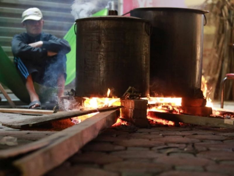 nồi tole nấu bánh chưng 