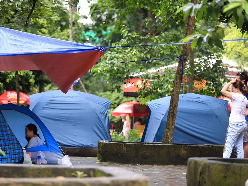 Cắm trại ở Thảo Cầm Viên