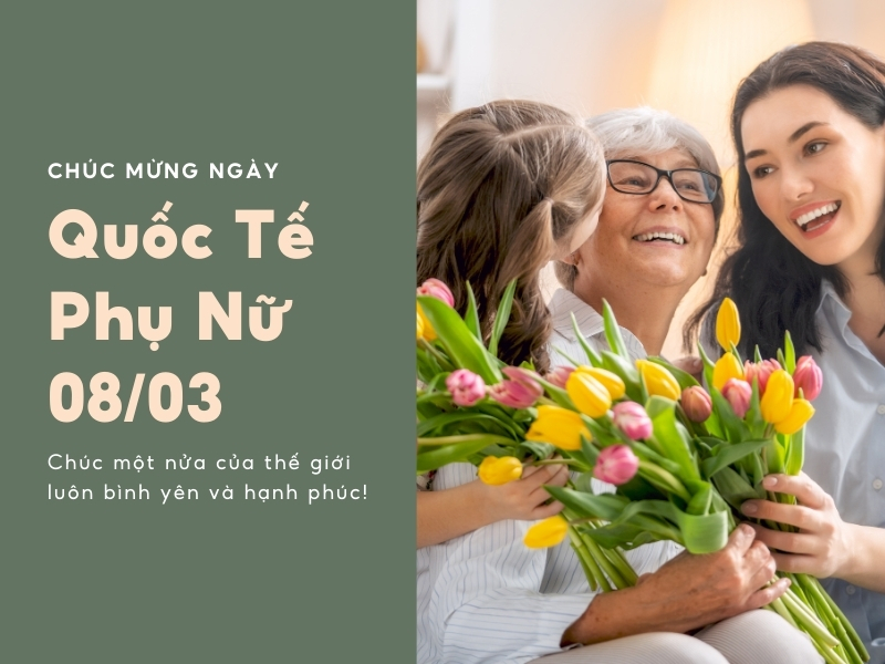 Lời chúc 8/3 cho mẹ 