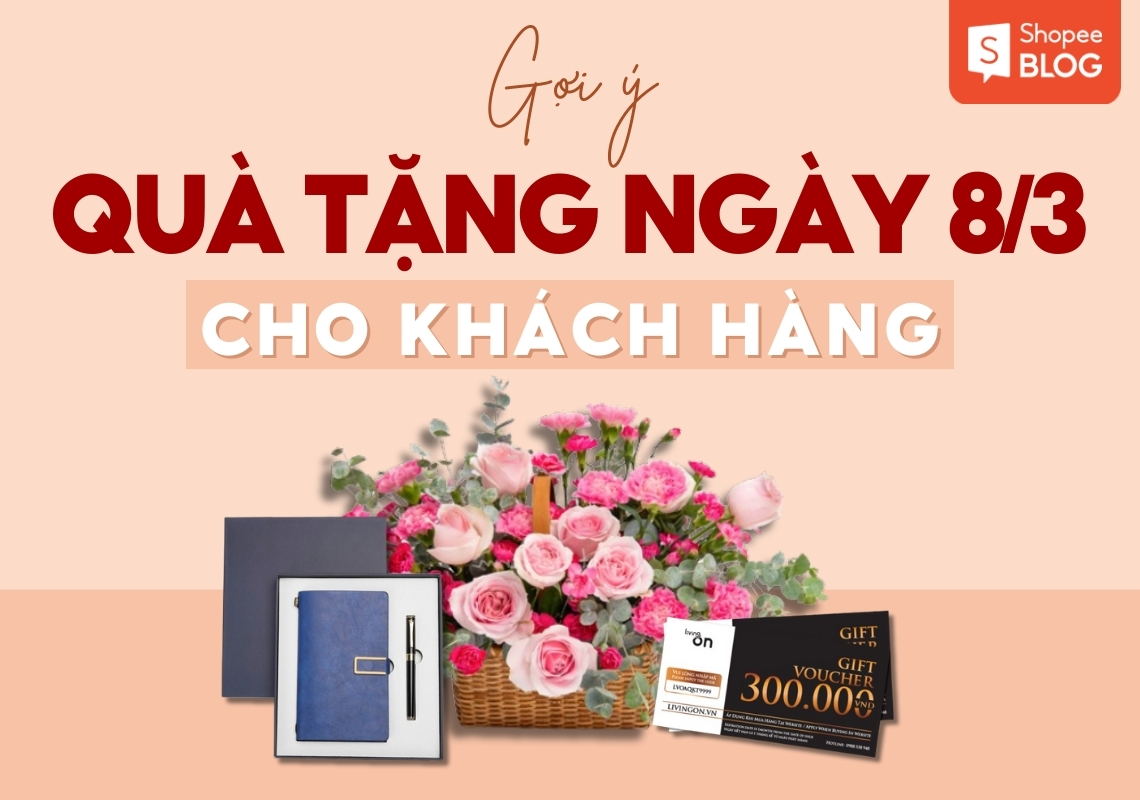 quà tặng 8/3 cho khách hàng