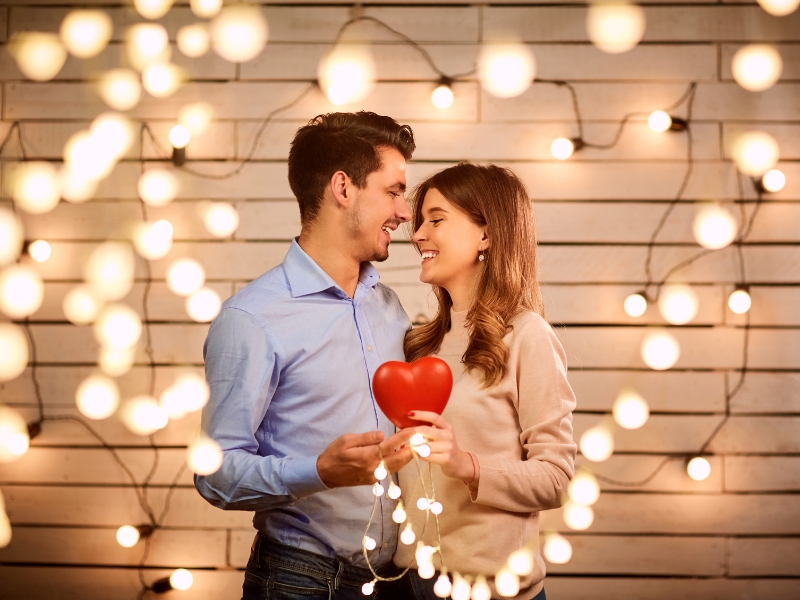 Đi chụp ảnh cùng nhau ngày Valentine