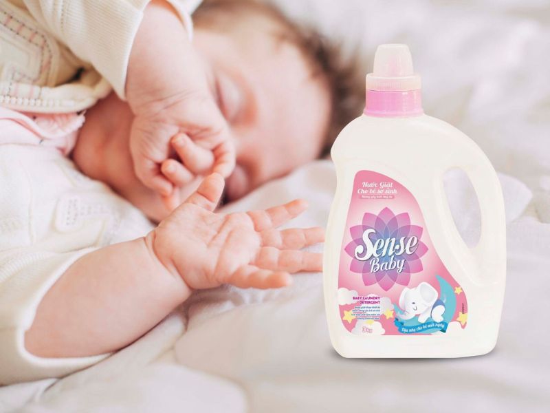 độ pH của nước giặt sense baby