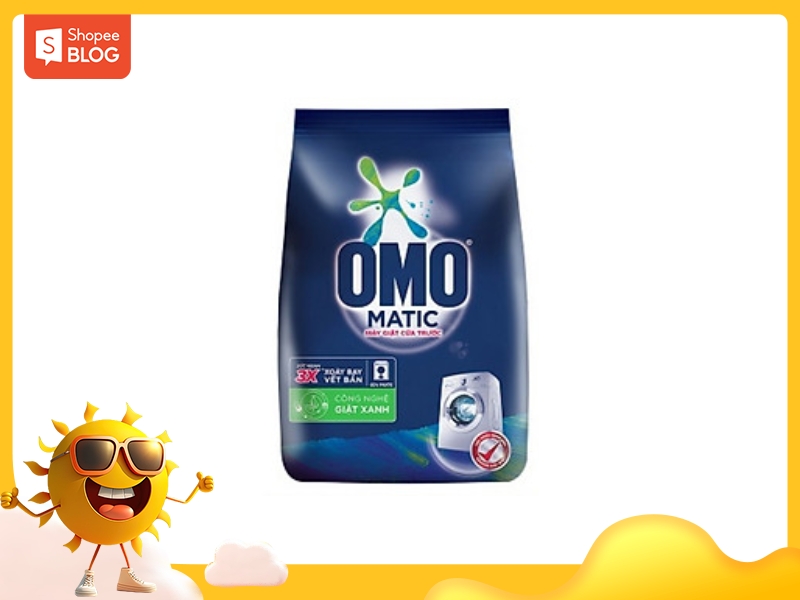 Bột Giặt Omo Matic cho máy giặt cửa ngang