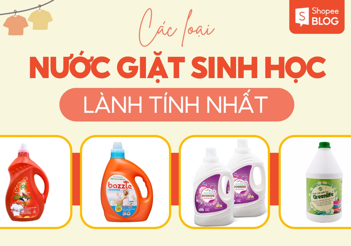 nước giặt sinh học