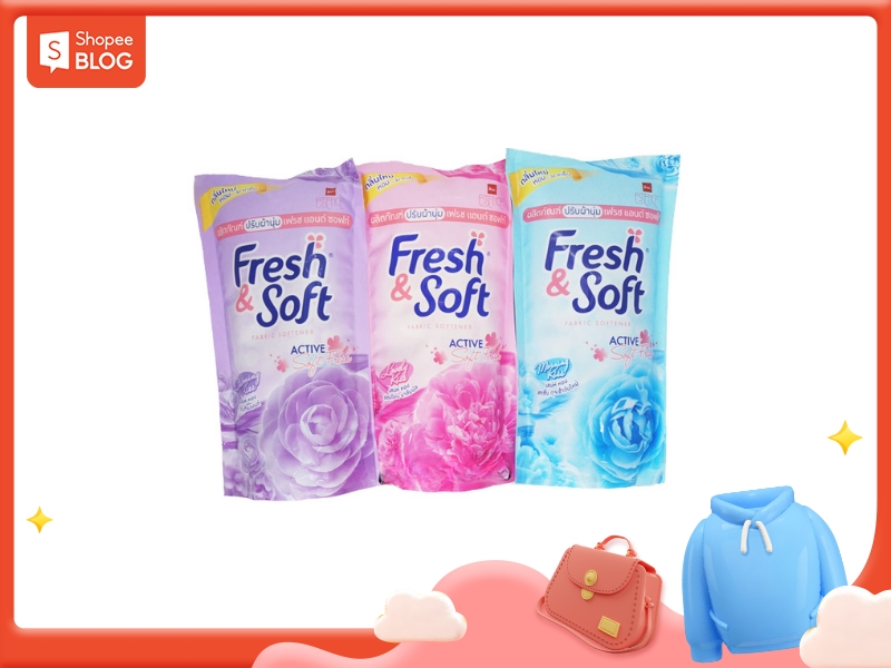 nước xả vải fresh & soft