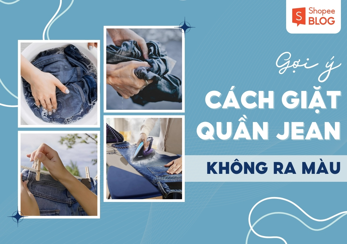 cách giặt quần jean