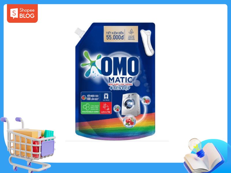 Nước giặt OMO Matic