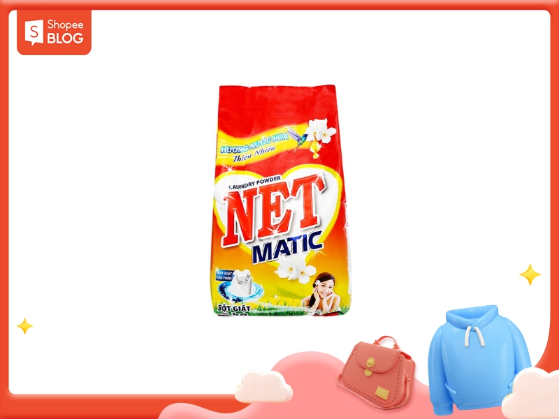 bột giặt net matic