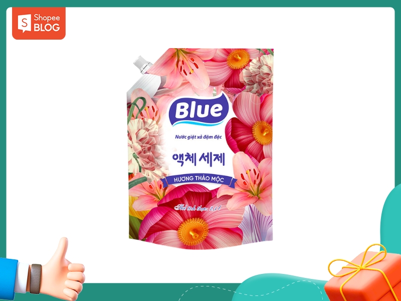 Nước giặt Blue hương thảo mộc