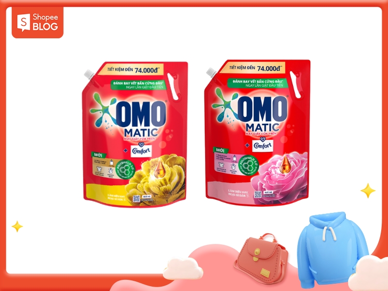 nước giặt omo matic comfort