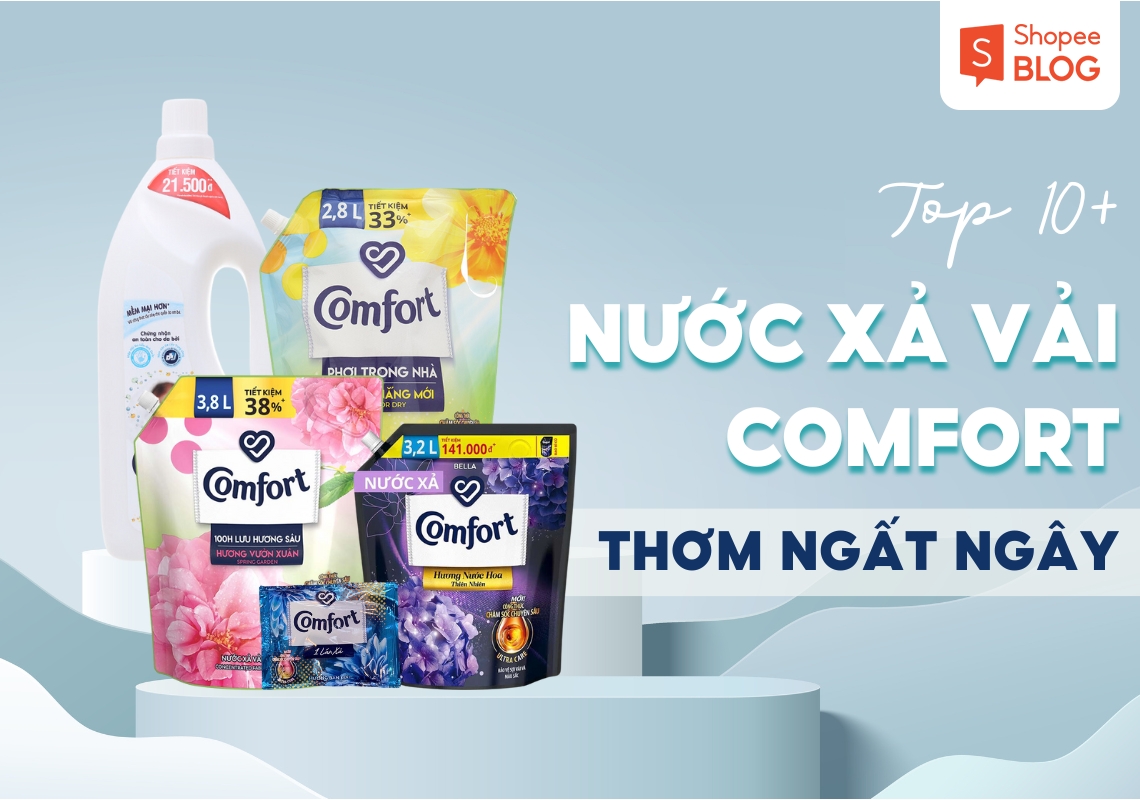 nước xả vải comfort nào thơm nhất