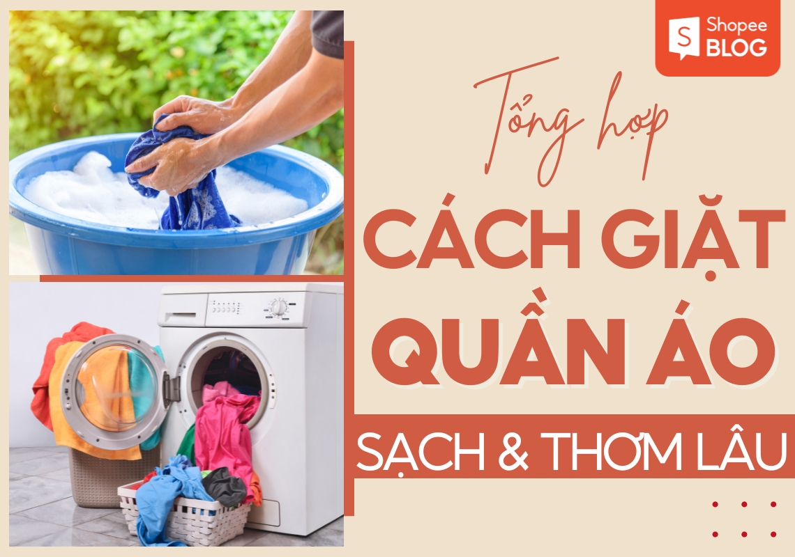 cách giặt quần áo