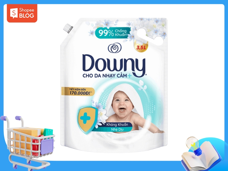 Nước xả vải Downy cho em bé