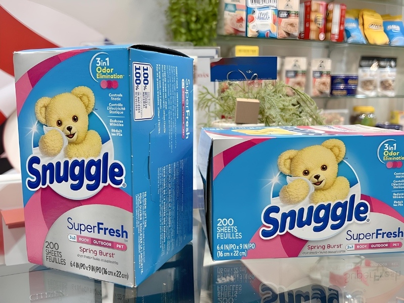 giấy thơm giặt quần áo Snuggle