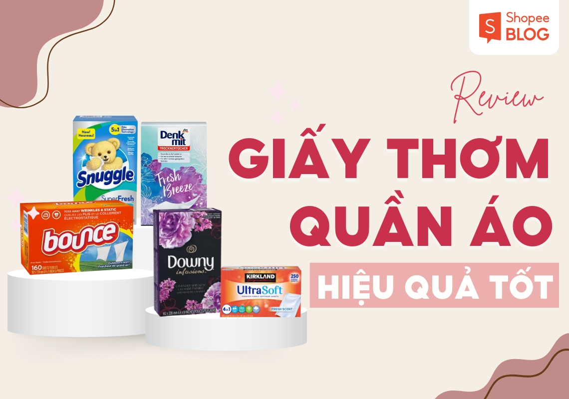 review giấy thơm quần áo