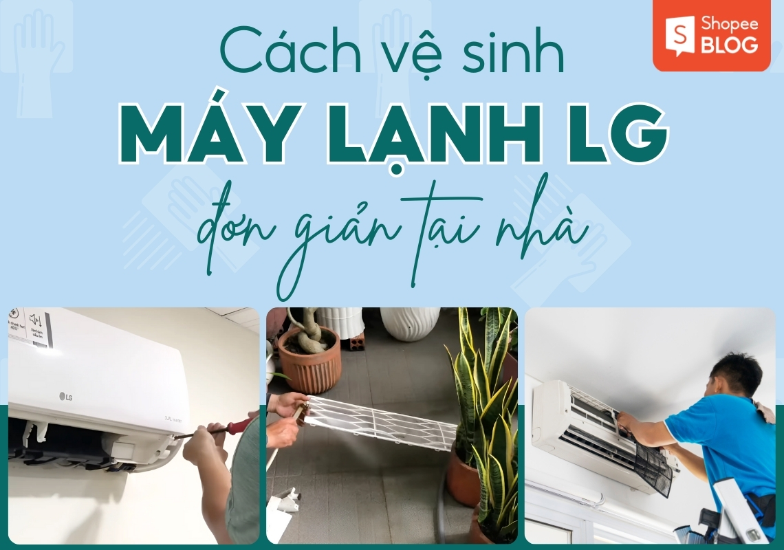 cách vệ sinh máy lạnh lg