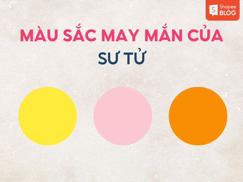 Màu may mắn của cung Sư Tử