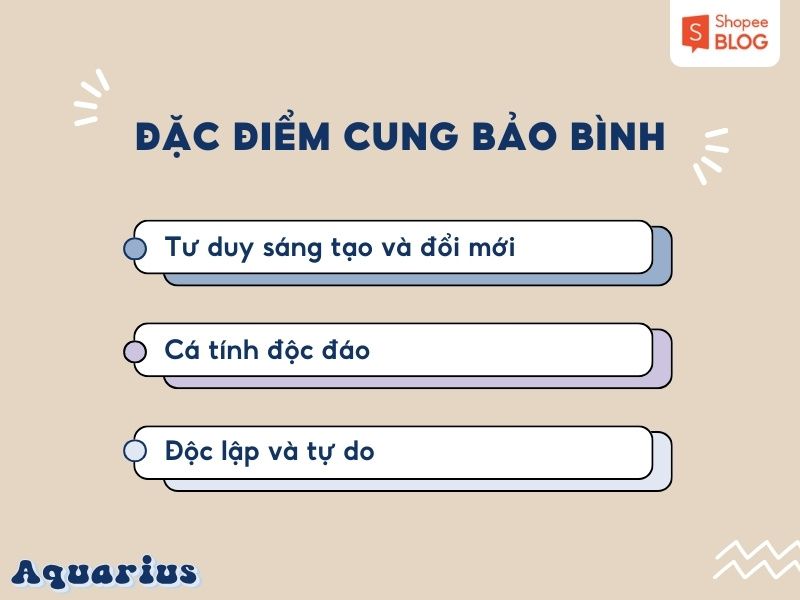 đặc điểm Cung Bảo Bình