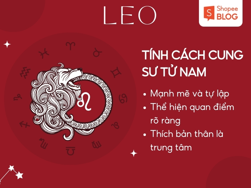 Tính cách cung Sư Tử nam 